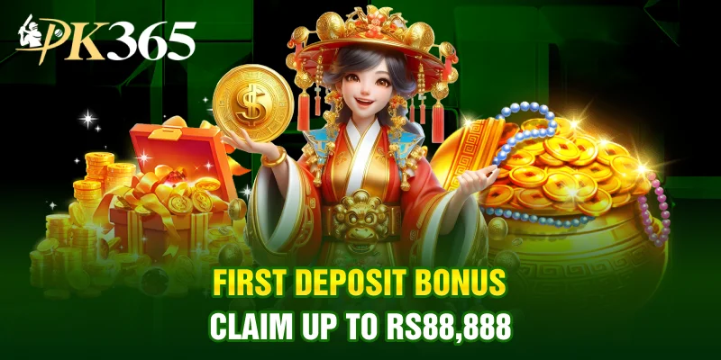 PK365 first deposit bonus promotion