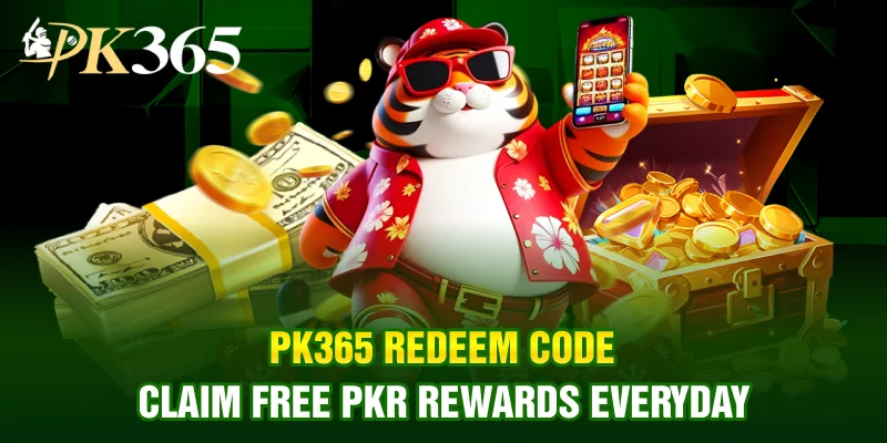 PK365 redeem code promotion claim free reward everyday